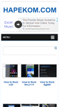 Mobile Screenshot of hapekom.com